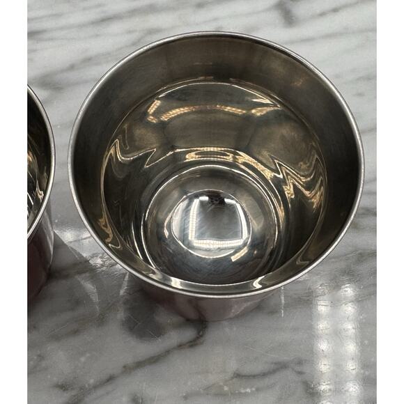 Nespresso Collections Espresso Cups Set of 2 Pixie Lungo Red 5.5 Designers Metal - Picture 8 of 10